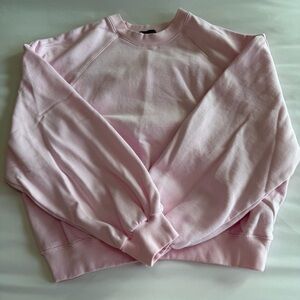 Zara Light Pink Crewneck Sweater